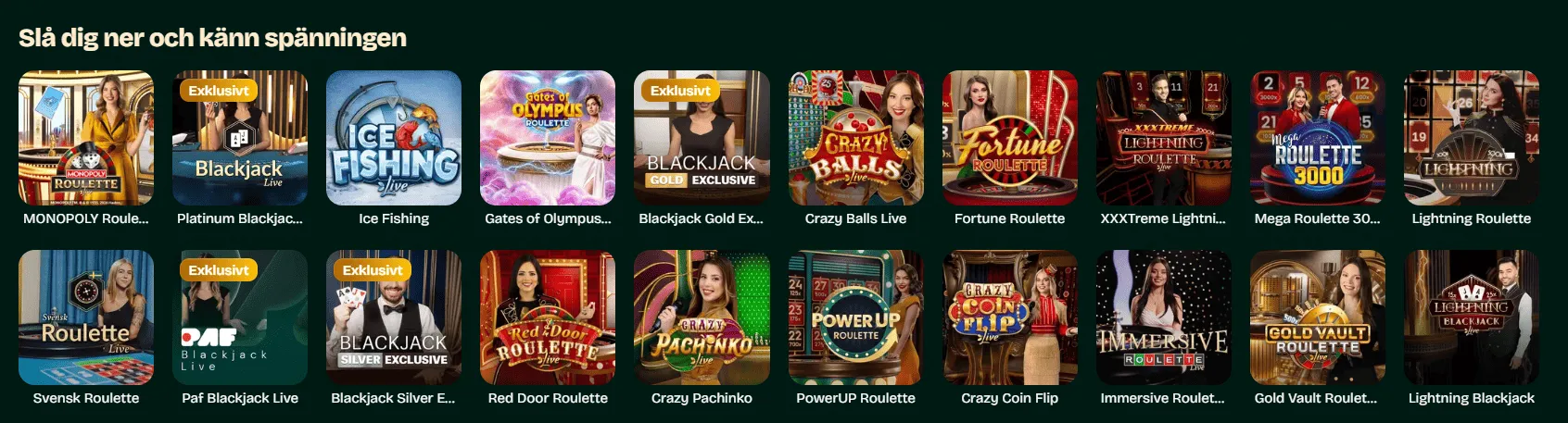 Körba Casino Live